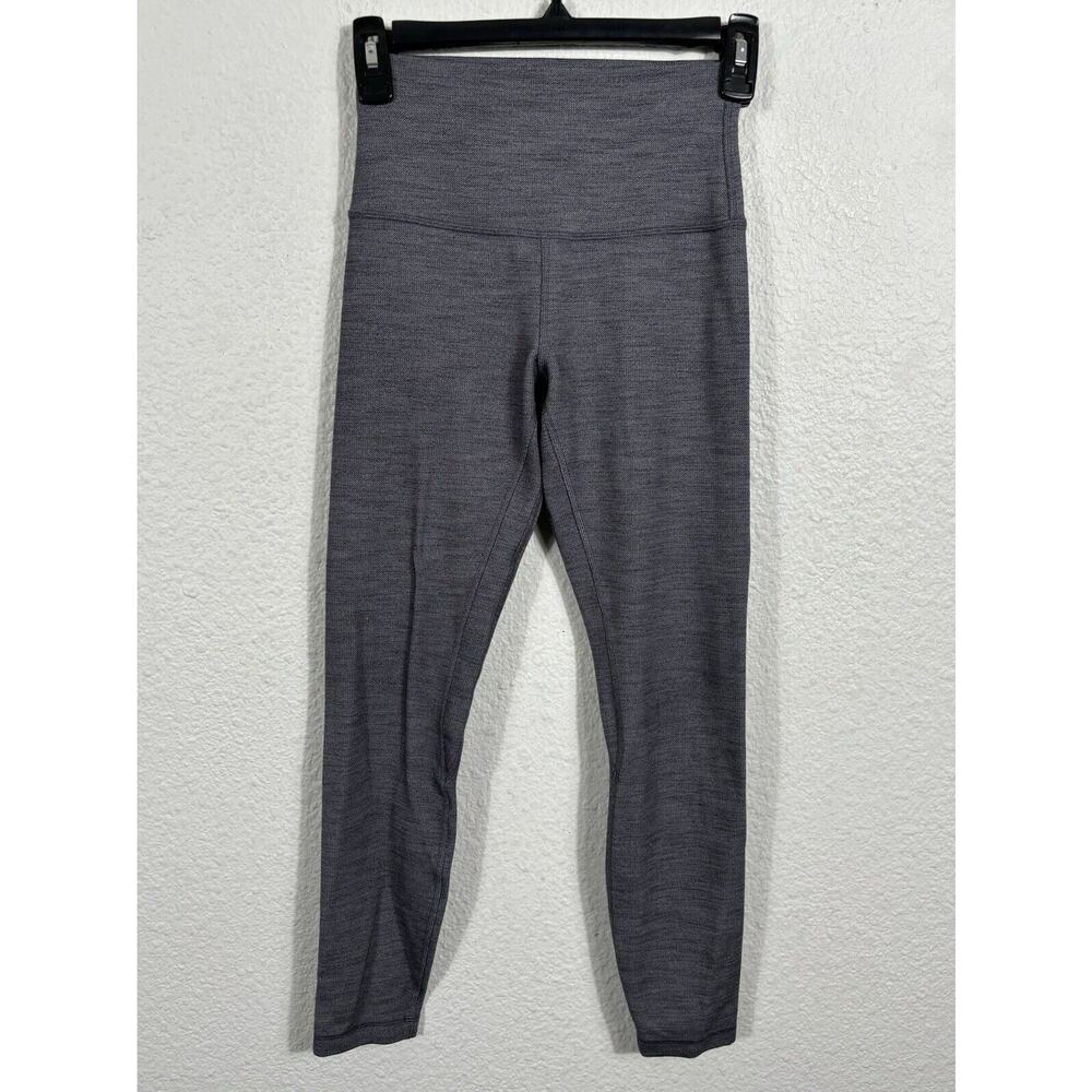 Lululemon Align High-Rise Pants Size 4 Gray Leggings 24" W5CFGS
